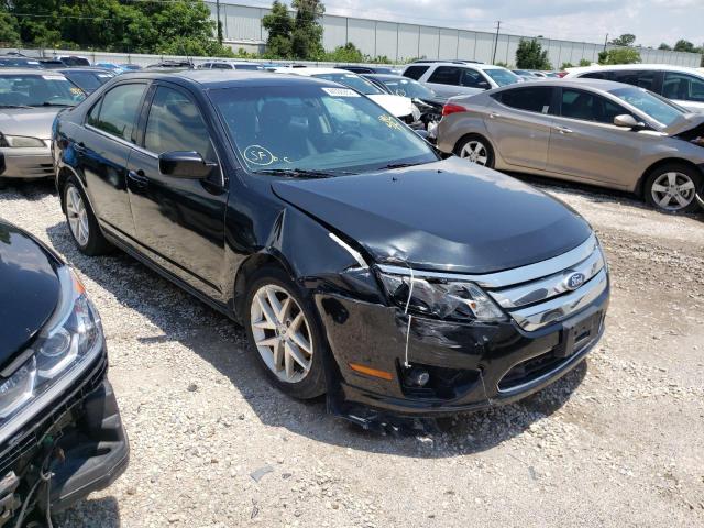 3FAHP0JA2CR346051 - 2012 FORD FUSION BLACK photo 1