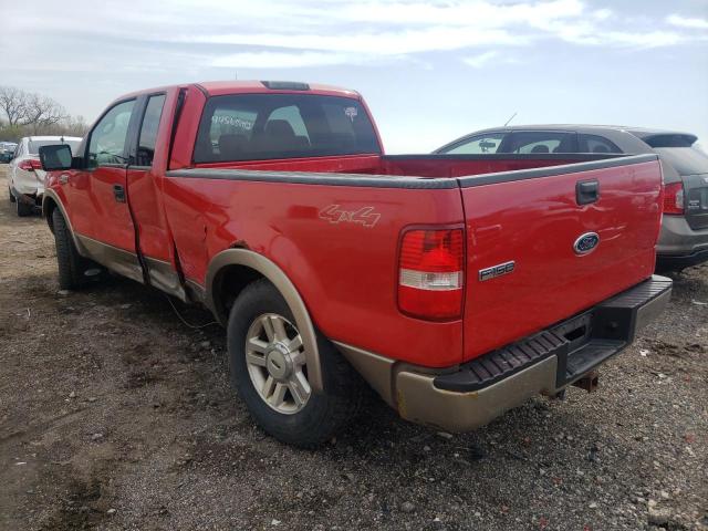 1FTPX14524NC08475 - 2004 FORD F150 RED photo 3