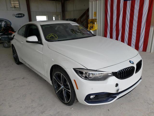 WBA4W5C0XLFH33134 - 2020 BMW 430XI WHITE photo 1