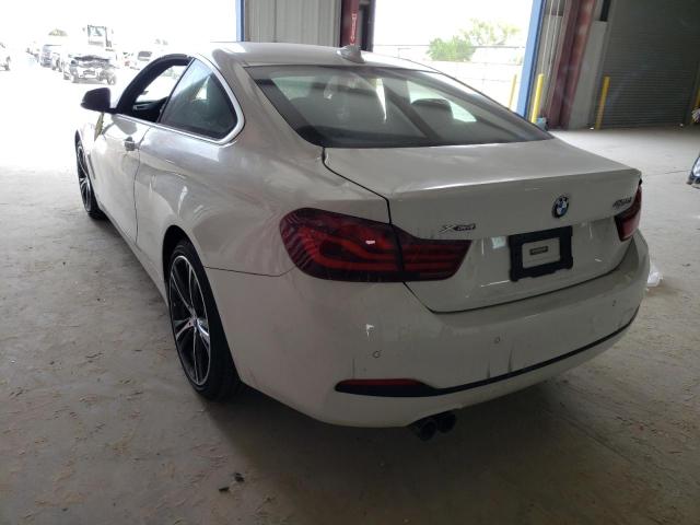 WBA4W5C0XLFH33134 - 2020 BMW 430XI WHITE photo 3