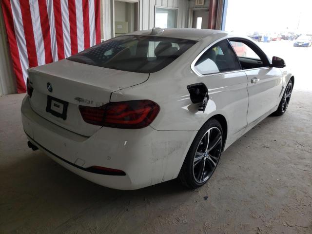 WBA4W5C0XLFH33134 - 2020 BMW 430XI WHITE photo 4