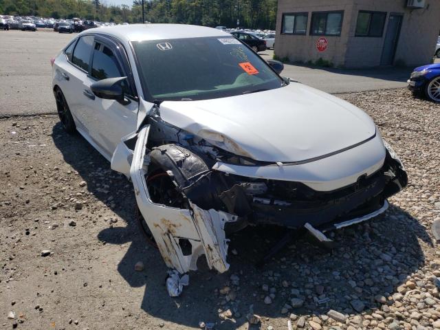 2HGFE2F57NH554232 - 2022 HONDA CIVIC SPOR WHITE photo 1