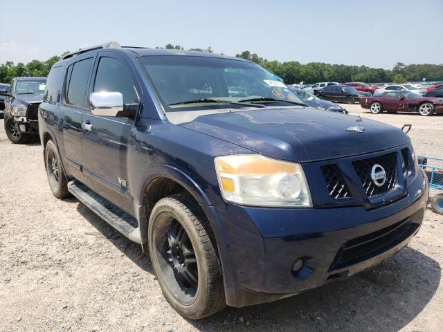 5N1BA08D08N618152 - 2008 NISSAN ARMADA SE BLUE photo 1