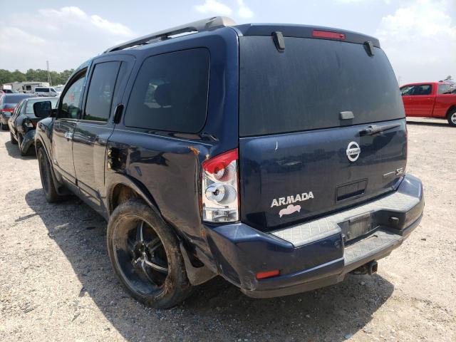 5N1BA08D08N618152 - 2008 NISSAN ARMADA SE BLUE photo 3