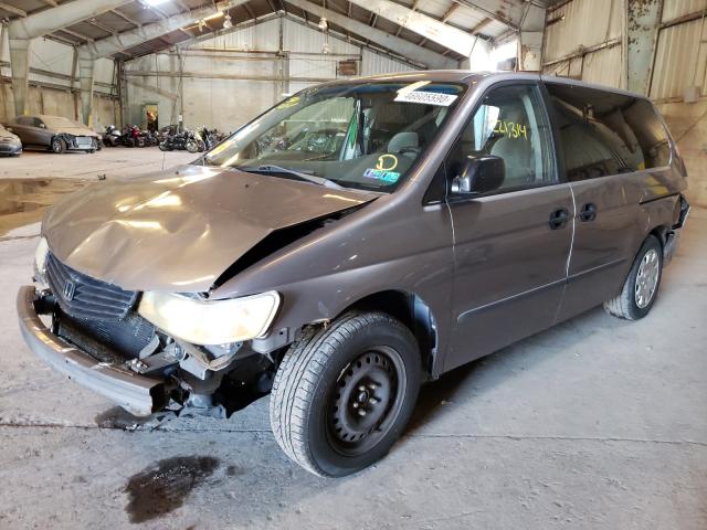 2HKRL1858YH511569 - 2000 HONDA ODYSSEY LX GRAY photo 2