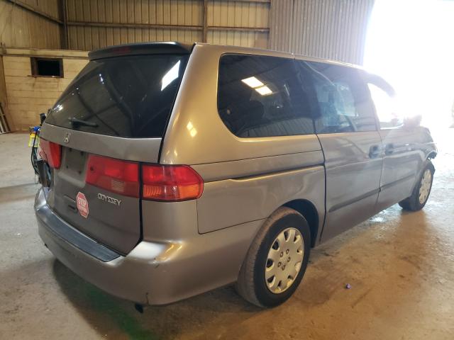 2HKRL1858YH511569 - 2000 HONDA ODYSSEY LX GRAY photo 4