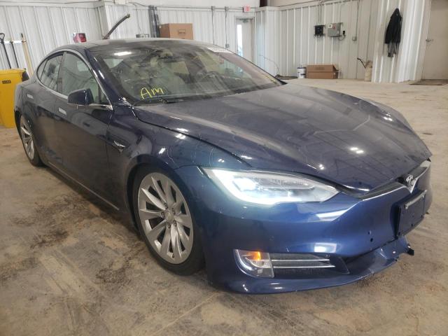 5YJSA1E25GF174275 - 2016 TESLA MODEL S Mavi foto 1