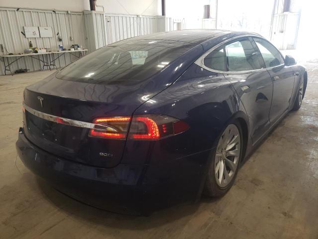 5YJSA1E25GF174275 - 2016 TESLA MODEL S Mavi foto 4