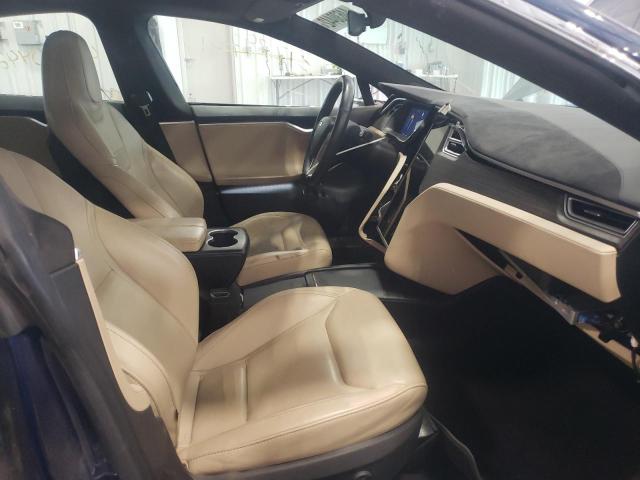 5YJSA1E25GF174275 - 2016 TESLA MODEL S Mavi foto 5