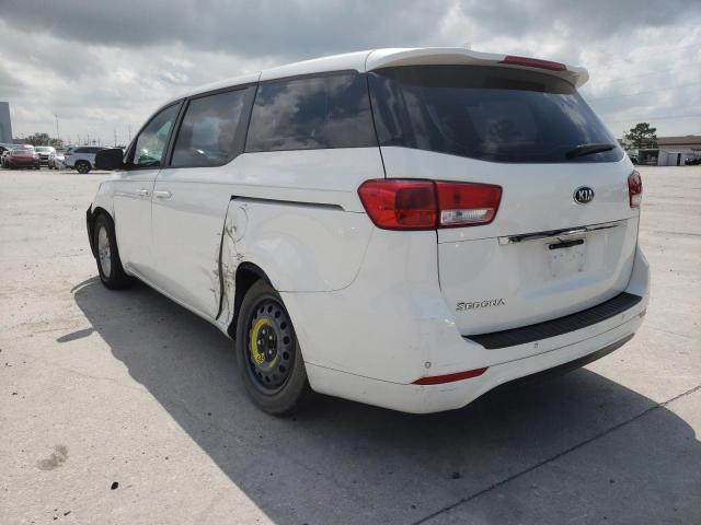 KNDMA5C11F6048371 - 2015 KIA SEDONA L WHITE photo 3