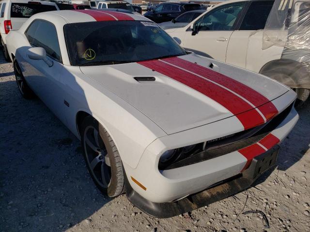 2C3CDYCJ1DH605803 - 2013 DODGE CHALLENGER WHITE photo 1