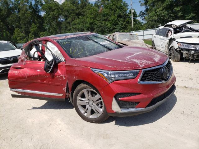 5J8TC2H75ML025564 - 2021 ACURA RDX ADVANC RED photo 1