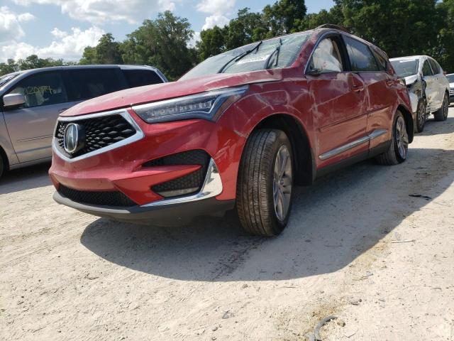 5J8TC2H75ML025564 - 2021 ACURA RDX ADVANC RED photo 2