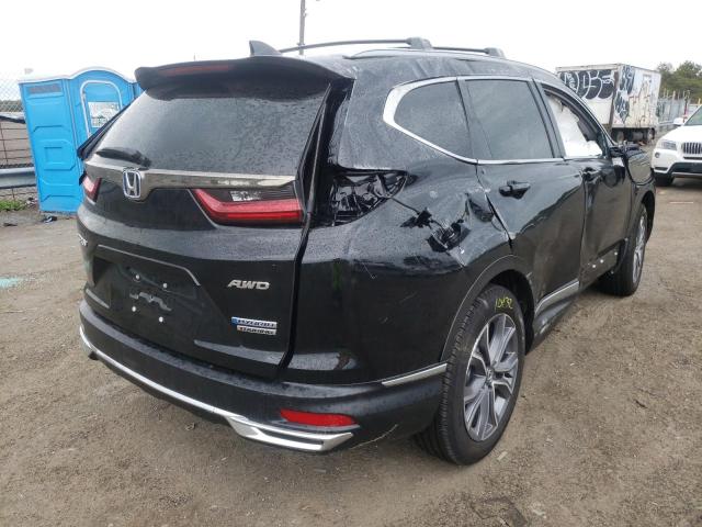 5J6RT6H90NL022536 - 2022 HONDA CR-V TOURI BLACK photo 4