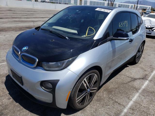 WBY1Z2C56EV285020 - 2014 BMW I3 BEV SILVER photo 2