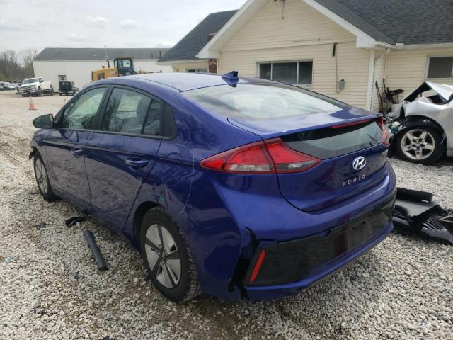 KMHC65LC8KU171276 - 2019 HYUNDAI IONIQ BLUE BLUE photo 3