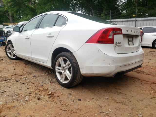 YV126MFK5F2355888 - 2015 VOLVO S60 PREMIE WHITE photo 3