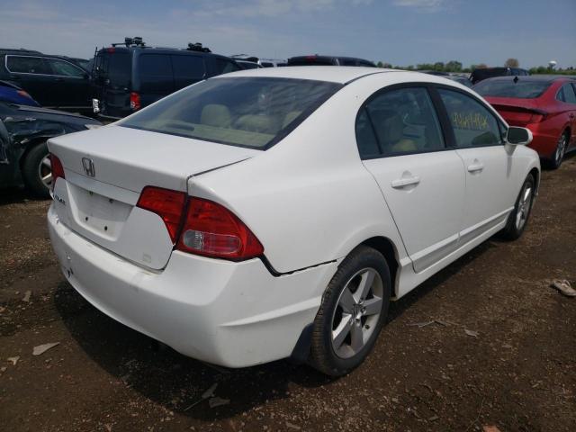 1HGFA16908L020845 - 2008 HONDA CIVIC EXL თეთრი ფოტო 4