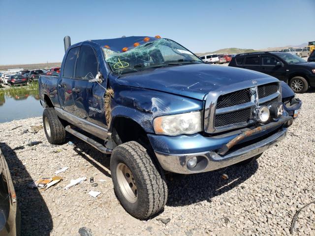 3D7KS28C75G721986 - 2005 DODGE RAM 2500 S Կապույտ լուսանկար 1
