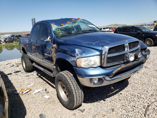 3D7KS28C75G721986 - 2005 DODGE RAM 2500 S BLUE photo 1