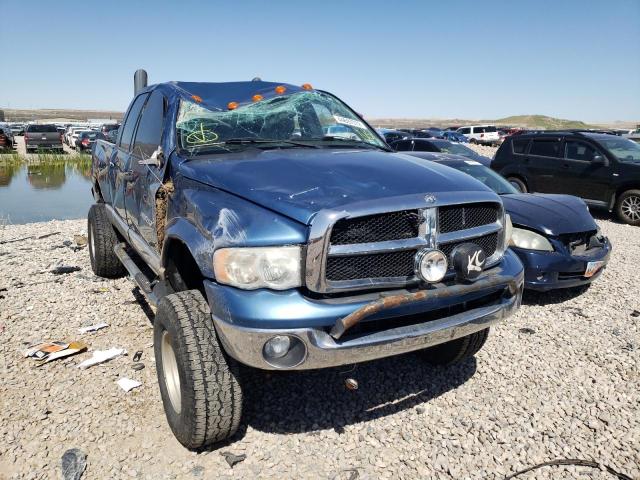 3D7KS28C75G721986 - 2005 DODGE RAM 2500 S Կապույտ լուսանկար 9
