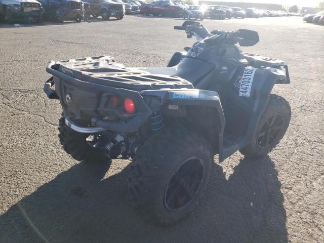 3JBLKAU43MJ001127 - 2021 CAN-AM OUTLANDER BLACK photo 4