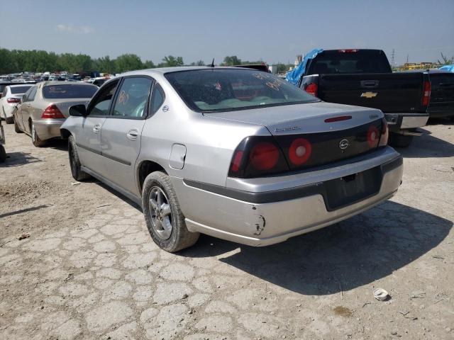 2G1WF52E059360681 - 2005 CHEVROLET IMPALA SILVER photo 3