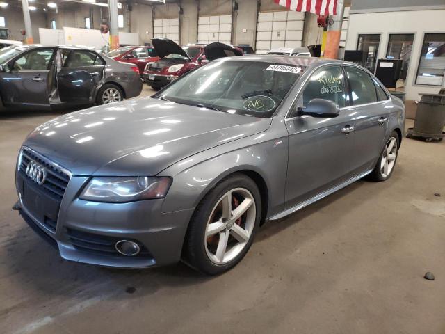 WAUFFAFL1CA102175 - 2012 AUDI A4 GRAY photo 2