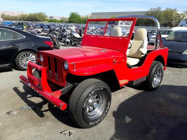 240690 - 1944 WILLY JEEP RED photo 2