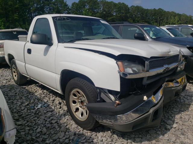 1GCEC14X95Z278120 - 2005 CHEVROLET SILVERADO WHITE photo 1