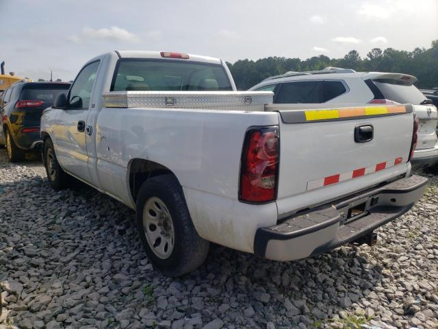 1GCEC14X95Z278120 - 2005 CHEVROLET SILVERADO WHITE photo 3