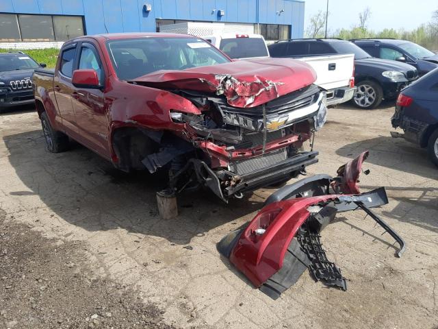 1GCGTBE38F1122130 - 2015 CHEVROLET COLORADO L RED photo 1