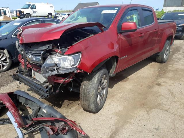 1GCGTBE38F1122130 - 2015 CHEVROLET COLORADO L RED photo 2