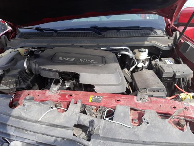 1GCGTBE38F1122130 - 2015 CHEVROLET COLORADO L RED photo 7