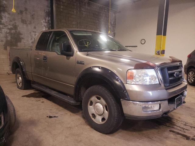 1FTRX14W74NA43525 - 2004 FORD F150 TAN photo 1