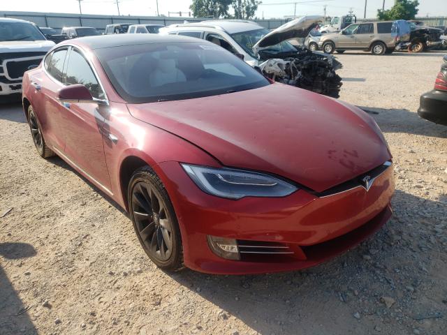5YJSA1E45JF273669 - 2018 TESLA MODEL S Բորդո լուսանկար 1