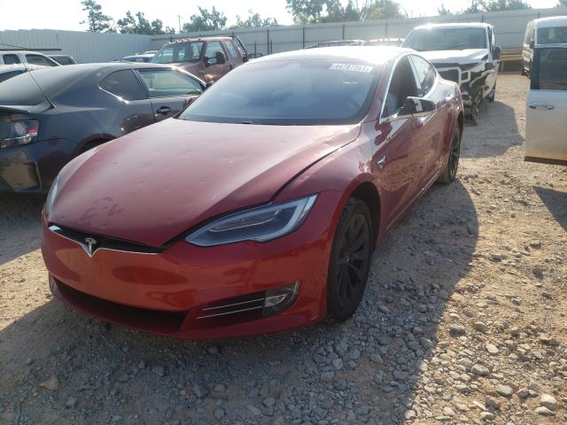 5YJSA1E45JF273669 - 2018 TESLA MODEL S Բորդո լուսանկար 2