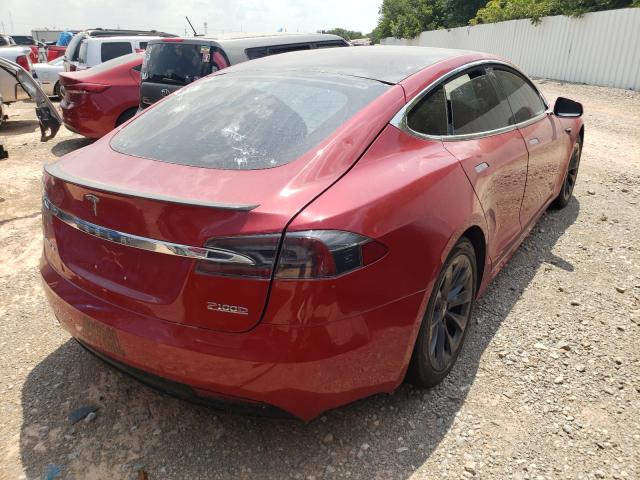 5YJSA1E45JF273669 - 2018 TESLA MODEL S Բորդո լուսանկար 4