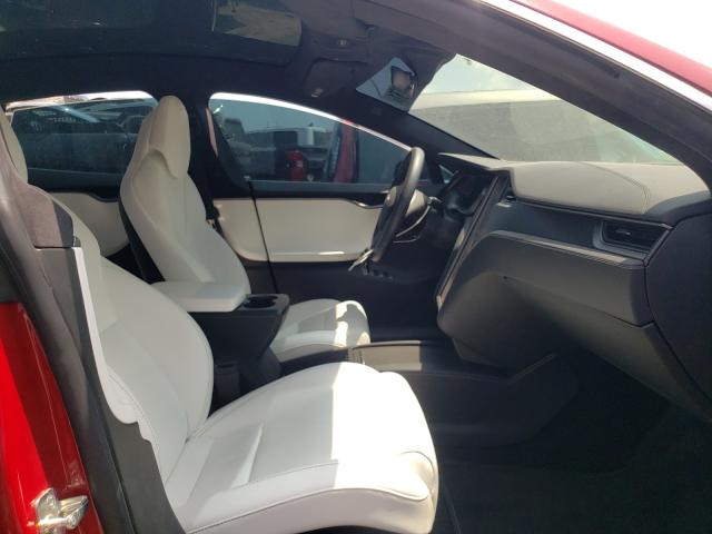 5YJSA1E45JF273669 - 2018 TESLA MODEL S Բորդո լուսանկար 5