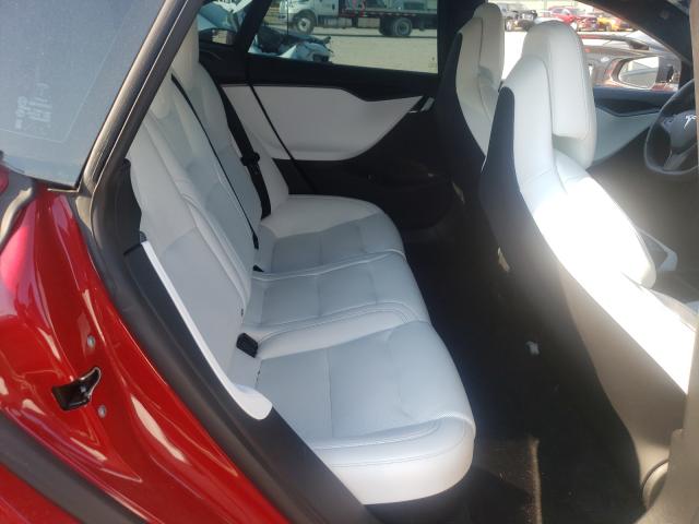 5YJSA1E45JF273669 - 2018 TESLA MODEL S Բորդո լուսանկար 6