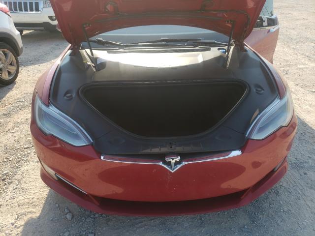 5YJSA1E45JF273669 - 2018 TESLA MODEL S Բորդո լուսանկար 7