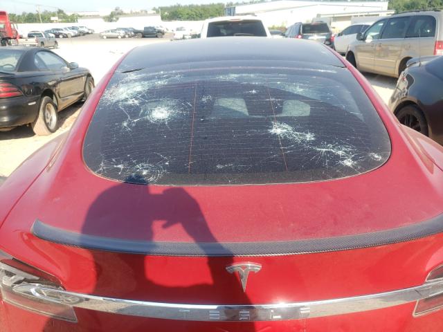 5YJSA1E45JF273669 - 2018 TESLA MODEL S Բորդո լուսանկար 9