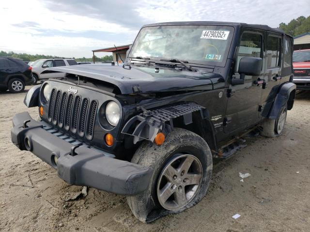 1J8GA59157L123542 - 2007 JEEP WRANGLER S 黑色 照片 2