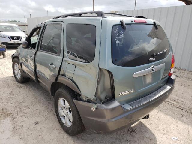4F2CZ06184KM30307 - 2004 MAZDA TRIBUTE ES 绿色 照片 3