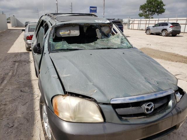 4F2CZ06184KM30307 - 2004 MAZDA TRIBUTE ES 绿色 照片 9