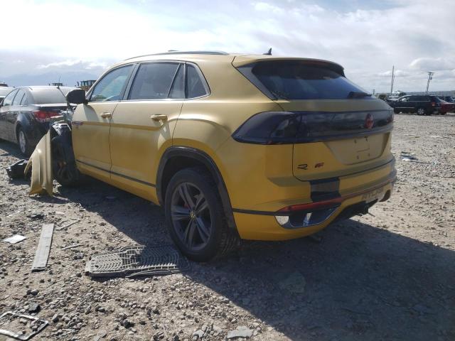 1V2NE2CA0MC204808 - 2021 VOLKSWAGEN ATLAS CROS ყვითელი ფოტო 3