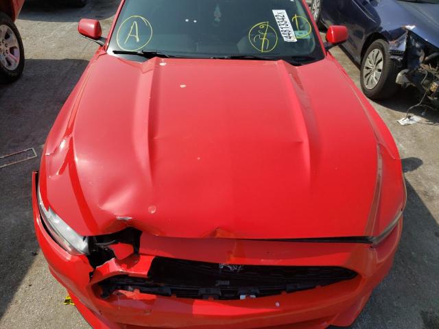 1FA6P8AM9H5304776 - 2017 FORD MUSTANG RED photo 7