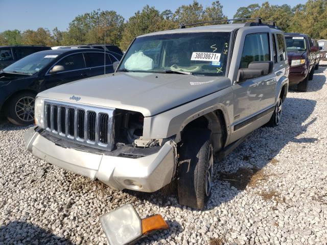 1J8HG48K28C164686 - 2008 JEEP COMMANDER 银色 照片 2