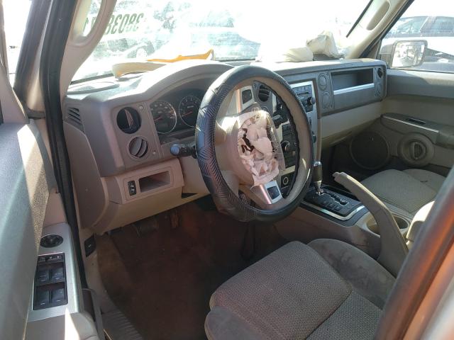 1J8HG48K28C164686 - 2008 JEEP COMMANDER 银色 照片 9