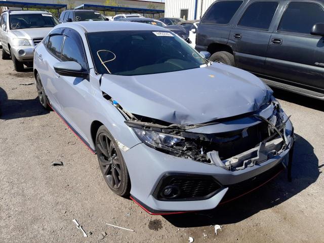 SHHFK7H43JU234042 - 2018 HONDA CIVIC SPOR GRAY photo 1